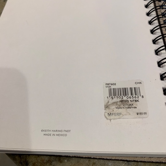 Coach Kieth Haring Dog Note Book - Picture 5 of 8